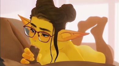 The Goblins Sneaky Blowjob with a Soundproof Suit!