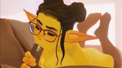 The Goblins Sneaky Blowjob with a Soundproof Suit!