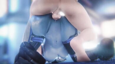 Liaras Ass Up and Ready for Action