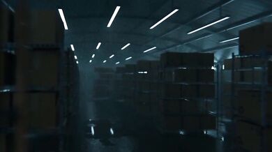 Watch as the beautiful victim is chased by a large, thick cock in this hot hentai porn scene!