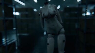 Watch as the beautiful victim is chased by a large, thick cock in this hot hentai porn scene!