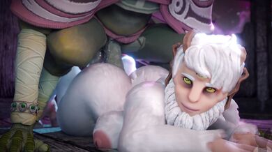 The Slutty Shepherdess Takes On A Dragon Cock [Twitchyanimation]