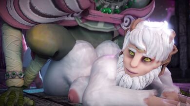 The Slutty Shepherdess Takes On A Dragon Cock [Twitchyanimation]