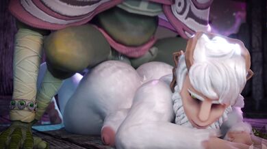 The Slutty Shepherdess Takes On A Dragon Cock [Twitchyanimation]