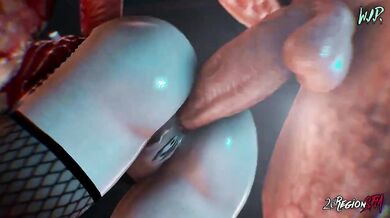 Making Love with a Sexy Ninja Slave Girl in Bondage!