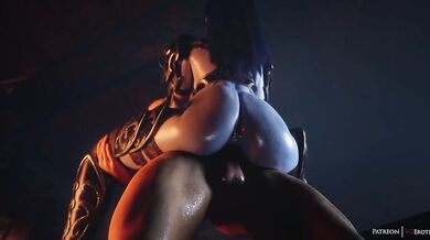 Widowmaker BBC ride with Plug Part 2 [VGErotica]