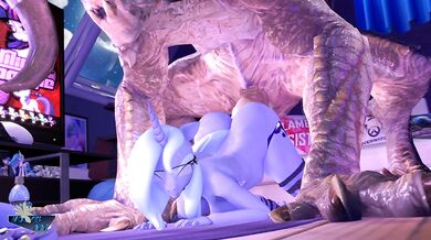 Luna Loves Attention and Hooves Art is a Hentai Video that will grab your attention!