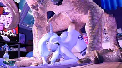 Luna Loves Attention and Hooves Art is a Hentai Video that will grab your attention!