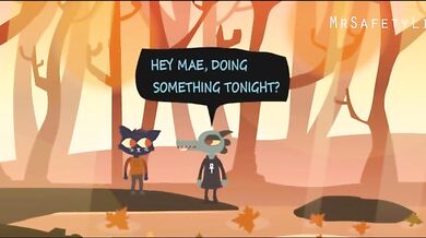 Bea and Mr Safety Lion have a wild sexual encounter in the back of Mae Borrowskis car