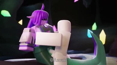 My Roblox Mermaid Sex Adventure with Azoukly