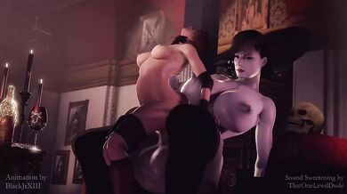 Blackmailed Futa Lady Gets Pounded by Jill (Sweetened Sound Version) [blackjrXIII]