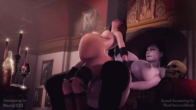 Blackmailed Futa Lady Gets Pounded by Jill (Sweetened Sound Version) [blackjrXIII]