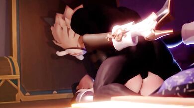 Dragon Knight Clorinde and Hilichurls forbidden love