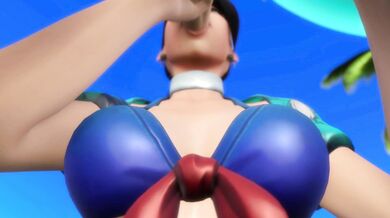 The Naughty Sage Blows on the Beach with a Taste of Salty Cum in Her Mouth!