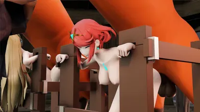 Pyra and Mythra: The Twin Goddesses of Light and Darkness (Rebirth)