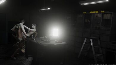 Claire and Leon’s passionate lovemaking in the safety of Raccoon City