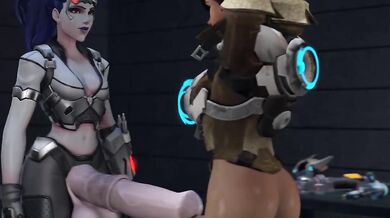 Tracer, X, Widowmaker, and a Futa-ed Feizaisfm