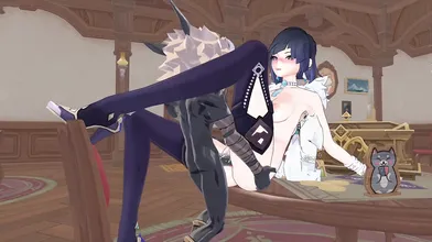 The Naughtiest Maid Ever, Licking and Sucking the Hardest Dick in Town