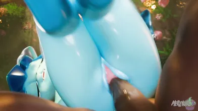 Forbidden Love in the Forest - Glaceon Meets Merengue-Z