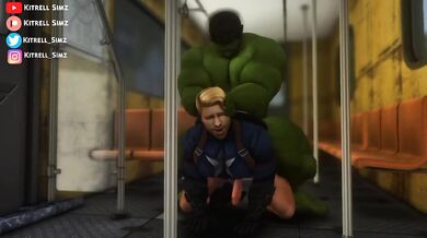 The Incredible Hulk loves Americas behind!