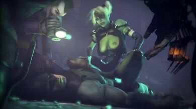 Harley Quinn Fucks Batman While Joker Films It - The Cunnysseur