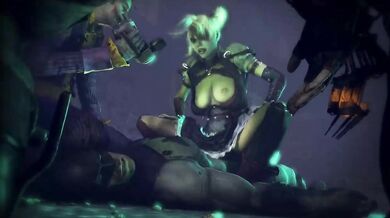 Harley Quinn Fucks Batman While Joker Films It - The Cunnysseur