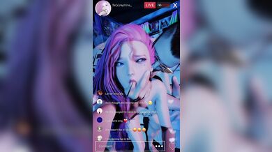 Hey guys, Seraphine is going to do a live stream today and she promises its going to be hot! You dont want to miss out on this one!