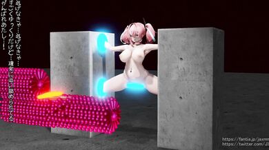 This is what happened when Futanari Bremerton was playing in the warp hole