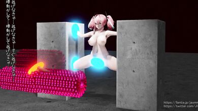 This is what happened when Futanari Bremerton was playing in the warp hole