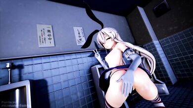 Rebellious Princess Reiko: A Spanking Lesson With Shimakaze