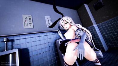 Rebellious Princess Reiko: A Spanking Lesson With Shimakaze