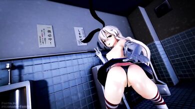 Rebellious Princess Reiko: A Spanking Lesson With Shimakaze
