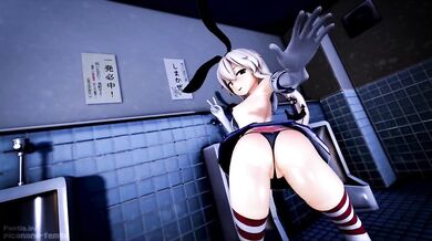 Rebellious Princess Reiko: A Spanking Lesson With Shimakaze