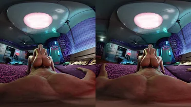 Jessica Rabbit gets her ass pounded by Johnny Thunder in a VR game