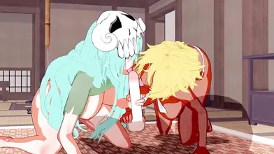 Bleach XXX - Nelliel X Harribel