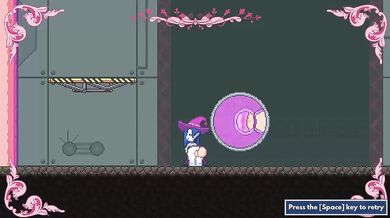 The mystical knight, Maya, is taken by the mega blue ball, a magical entity that controls all things sexual