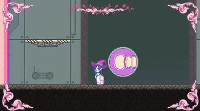 The mystical knight, Maya, is taken by the mega blue ball, a magical entity that controls all things sexual