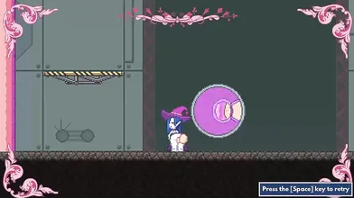 The mystical knight, Maya, is taken by the mega blue ball, a magical entity that controls all things sexual