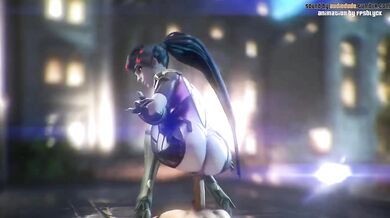 Dangerous Liaison: Widowmaker Cock Rides Faster Than Bullets