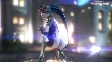 Dangerous Liaison: Widowmaker Cock Rides Faster Than Bullets