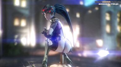 Dangerous Liaison: Widowmaker Cock Rides Faster Than Bullets