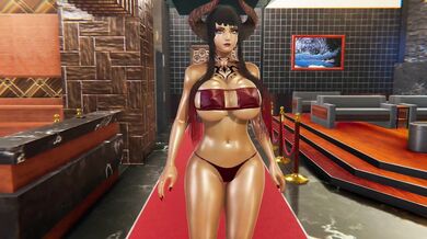 Elizas POV sex scene in Tekken 7 featuring Jack-7 and King II!