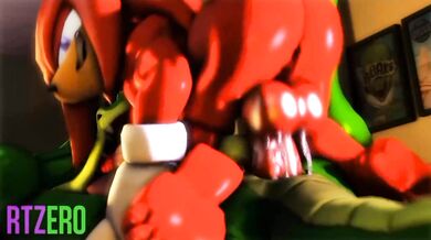 Knuckles and Vector Hot Sex [RTZero]