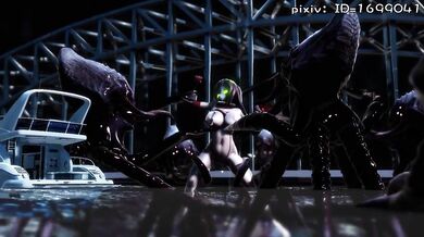 The Ultimate Battle of Tentacles vs the Superheroine!