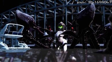 The Ultimate Battle of Tentacles vs the Superheroine!