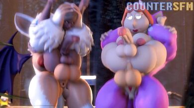 Massive Futanari Ass Slaughter: The Full Nelson Anal Countdown [countersfm]