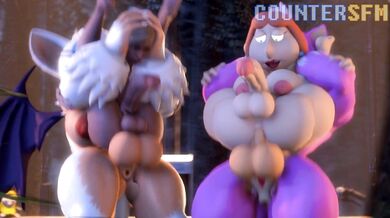 Massive Futanari Ass Slaughter: The Full Nelson Anal Countdown [countersfm]