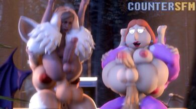 Massive Futanari Ass Slaughter: The Full Nelson Anal Countdown [countersfm]