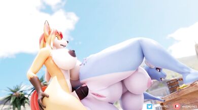 The Sensual Adventures of Marti Fox and the Naughty Conniving Rat as they Explore the Mysterious Dragon Air!