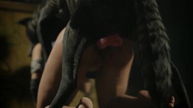 Riding the Stallion in a Pool of Cum [Jizz Benis]